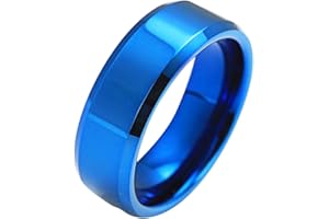 SEniutarm Engagement Love Rings Wedding Bands Fashion Simple Unisex Lovers Stainless Steel Mirror Finger Rings Jewelry Gifts for Women/Girl Finger Rings DIY Jewelry Gifts