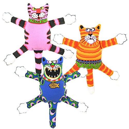 PETMATE 921071 Nasty Scaries Dog Toys Assorted Colors, Mini