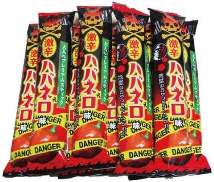 Amazon 大人のプレミアムスティック 激辛ハバネロ味10本入り 大人のプレミアムスティック スナック菓子 通販