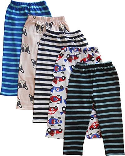 NammaBaby Baby Pajama Pant Mixed Prints - Set of 5
