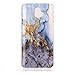 ZTE Blade V8 Pro Case,ZTE Z978 Case,XYX [Marble Pattern] Slim Shockproof Flexible TPU Soft Rubber Silicone Skin Cover for ZTE Blade V8 Pro / Z978 - Sea Water Blue