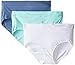 Hanes Women's 3 Pack Constant Comfort X-Temp Modern Brief Panty, Assorted, 8