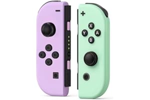 AROEVEIB for Nintendo Switch Controller, Switch Wireless Controller Replacement for Switch/Lite/OLED, with/Dual Vibration/Motion/Wake-up/Screenshot
