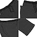 Mooncolour Men's Casual Jogging Harem Pants with Pockets, Medium, Dark Gray
