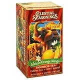 Celestial Seasonings African Tea, Orange Mango Rooibos, 20-Count Tea Bags (Pack of 6)