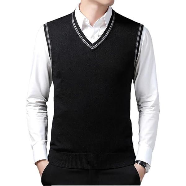 メンズウェア made in USA MELROSE Vneck sweat vest メンズウェア made in USA MELROSE Vneck sweat vest Amazon.com