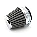 MUYI 4 Pcs 1.54inches Motorcycle Air Filters Round Tapered Clamp-on Pod Intake Filter Cleaner for Yamaha Honda Suzuki Kawasaki Dirt Bike ATV Moped Pit Bike Scooter Vintage(39mm)
