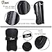 JBM Kids Child Soccer Shin Guards Leg Calf Protective Gear Shin Pads Support Soccer Accessories Impact Resistance Safe Lightweight Adjustable Comfortable Durable Fit Well for Football Games