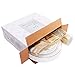 IOOOOO Gold Plastic Plates & Plastic Silverware & Gold Cups 150 Piece, Premium Disposable Dinnerware Set Includes: 25 Dinner Plates, 25 Dessert Plates, 25 Tumblers, 25 Forks, 25 Knives, 25 Spoons