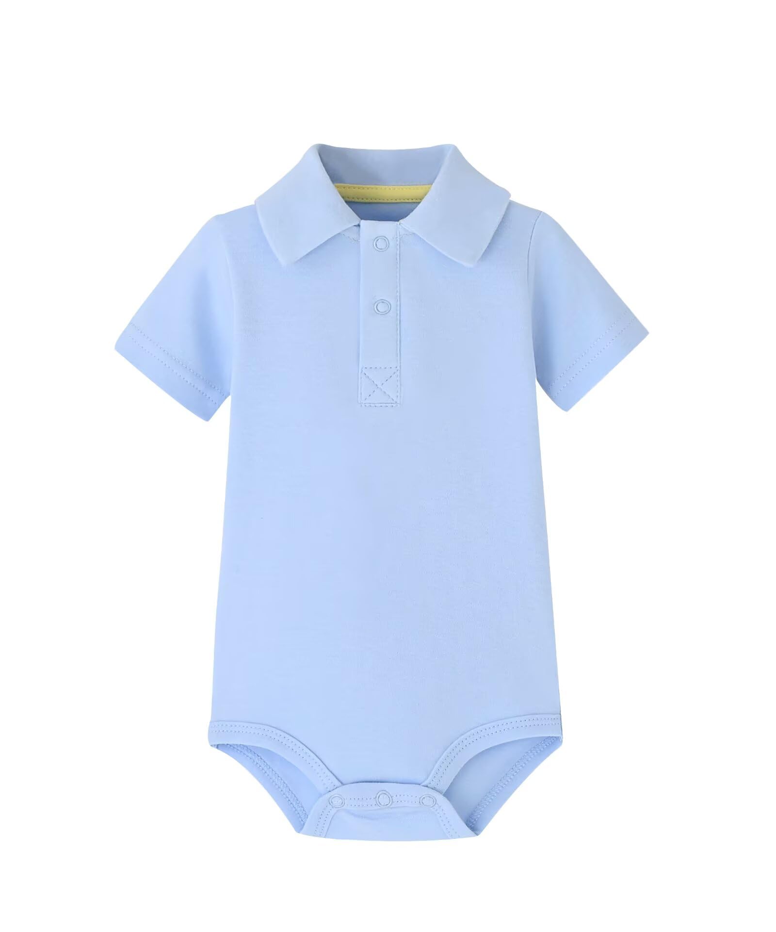 Teach Leanbh Baby Boys Pure Color Cotton Short Long