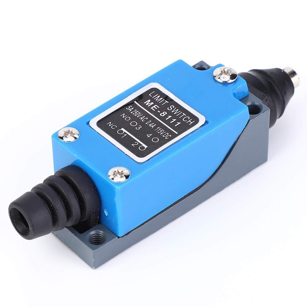 Limit Switch, ME-8111 Adjutable Lightweight Roller Lever Switch 250VAC 0.4A 50~60H 115VDC 10 x 2.8 x 2.5cm, Micro Switch