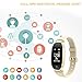 Fitness Tracker, Women Sport Tracker Smart Watch Band Bracelet, Heart Rate Monitor Smart Bracelet,Women Swimming Waterproof Wristband Watch with Health Sleep Activity Tracker Pedometer for Smart Phone