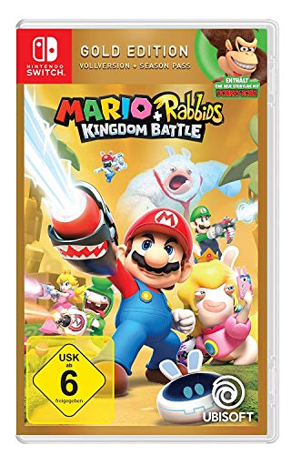 Mario & Rabbids Switch Gold Kingdom Battle [Import Allemand]