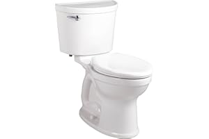 American Standard 211CA004.020 Champion PRO Two-Piece 1.6 gpf/6.0 Lpf Standard Height Elongated Toilet Without Seat, White