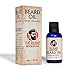 The Beard Revolution Pure Organic Beard Oil |Premium Unscented Beard Oil Packed With Vitamins & Natural Herbs |Suitable for All Beard Types | Inverted Dropper Technology | Prevents Beard Itch