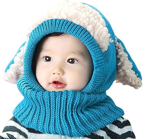 Bienvenu Baby Girls Boys Winter Hat Scarf Earflap Hoodie Scarves