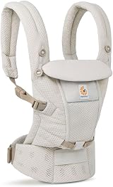 Ergobaby Adapt SoftFlex Mesh Carrier Newborn to Toddler Natural Beige view 2