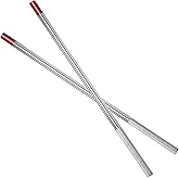 OZHOMY 2Pcs Winding Bars Torsion Spring Winding Rods with Anti Slip Handle, 1/2 Inch Diameter Solid Steel Metal Winding Rods 