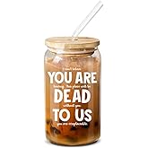 NewEleven Coworker Leaving Gifts - Gifts For Coworker Farewell, Going Away, Goodbye, New Job - Good Luck Presents For Friends, Boss, Women, Work Bestie – 16 Oz Coffee Glass