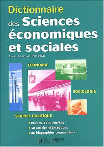 Dictionnaire des sciences économiques et sociales