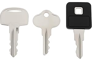 OTOTEC 3pcs Directional Drill Trencher Ignition Key Set 214-961 105-1790 215-052 Compatible with Ditch Witch