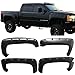 IKON MOTORSPORTS, Fender Flares Compatible With 2007-2013 Chevy Silverado 1500, 69.3