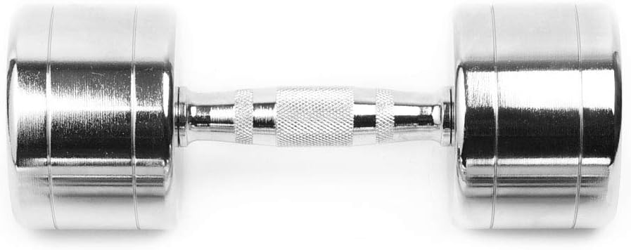 Rhegeneshop Chrome Fixed Solid Weight Dumbbells Home Fitness Exercise