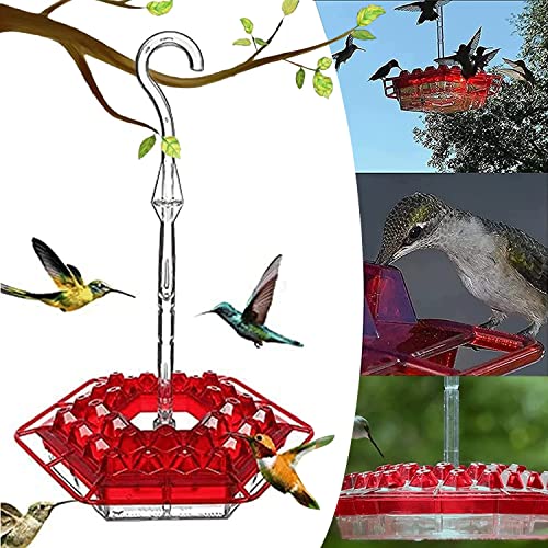 TONSAN Mary Hummingbird Feeder with Ant Moat, Hummingbird Feeder with
