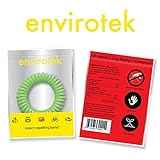 EnviroTek Insect Repelling Wristband Box of 10: DEET Free Assorted Colors Safe Natural
