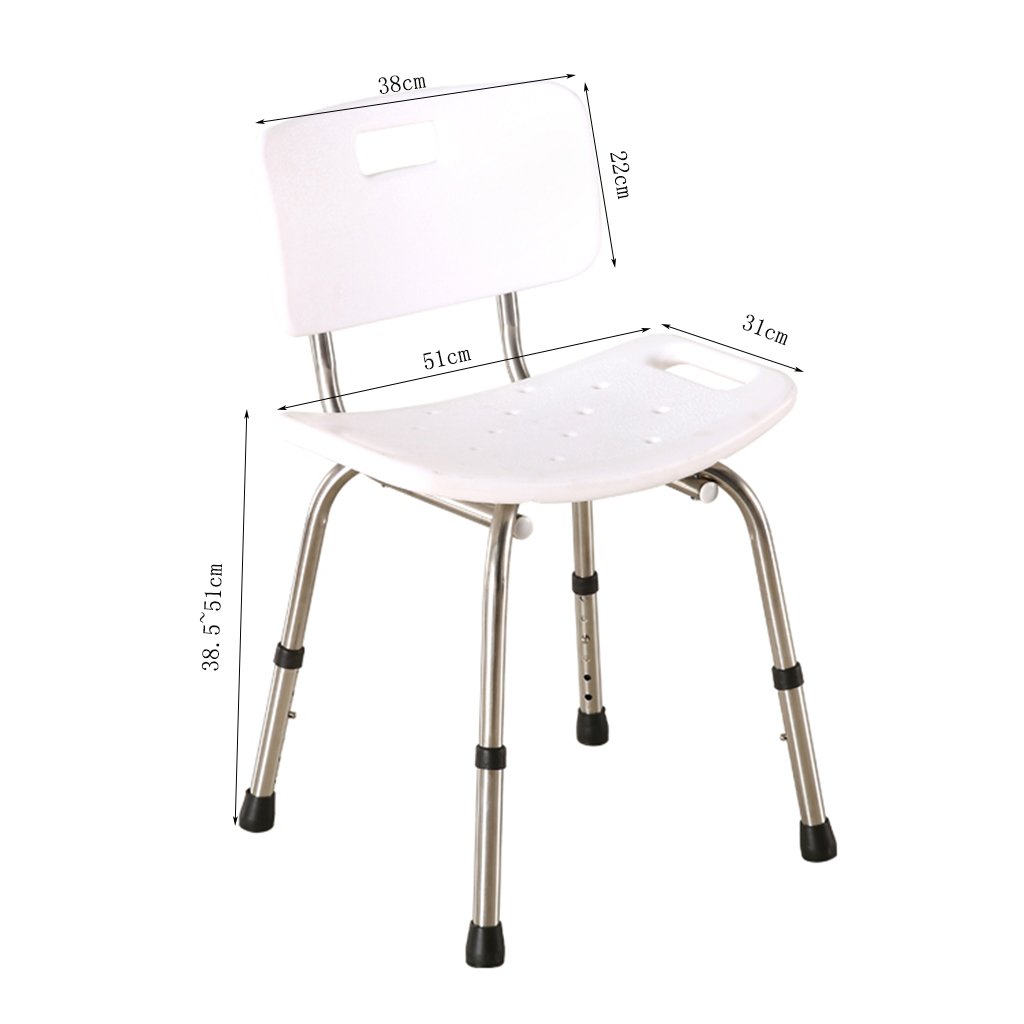 B07dfgqhfw ポータブルバススツールバスルームアルミ合金の高さ調節可能なシャワースツールホワイト シャワーチェア 売れ筋ランキングも掲載中 Rumble Media