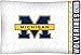 NCAA Michigan Wolverines Micro Fiber Pillow Case Logo