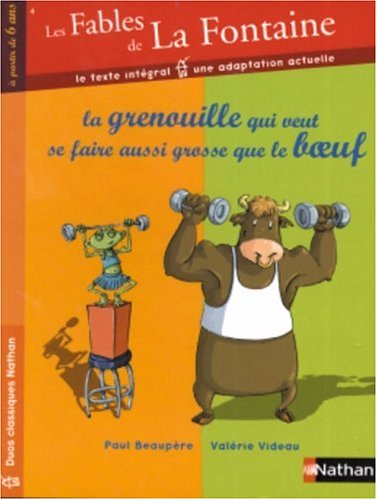 La  grenouille qui veut se faire aussi grosse que le boeuf