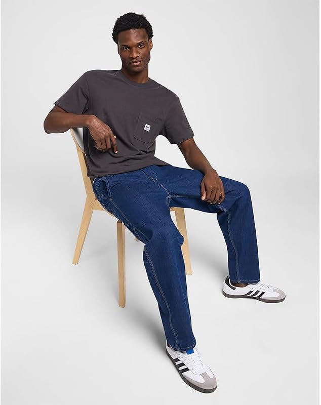 - Jean Homme - Coupe Décontractée - Carpenter - Rinse