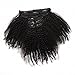 14inch Afro Kinky Curly Clip In Human Hair Extensions 7Pcs/Set Natural Hair Extensions Brazilian Curly Clip Ins
