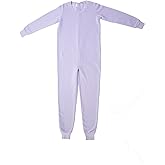 Gertex Adult Back Zipper Pajamas – Adaptive One-Piece Sleepwear for Special Needs, Incontinence & Caregiving