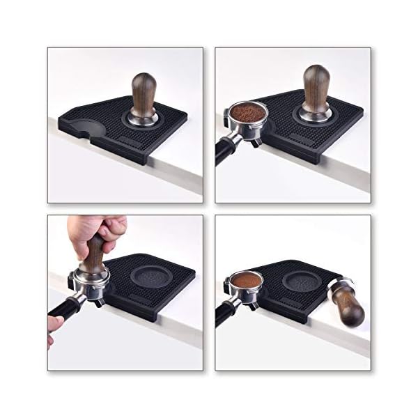 Silicone Coffee Tamper Mat, Santo Espresso Silicone Mat, Espresso