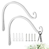 FEED GARDEN Iron Wall Hooks Decorative Metal Curved