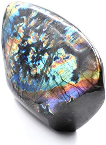 Ravaka et Mineraly Outstanding spectrolite Labradorite stone 6.4 kilo! 6400gr 300mm of Madagascar
