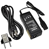 HQRP AC Adapter for UComfy YH-3318G Legs Beautician Foot, Calf Massager Power Supply Cord Adaptor Plus Euro Plug Adapter