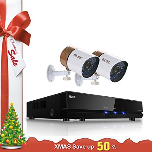 Elec 960h video security system 4 channel hdmi dvr surv…