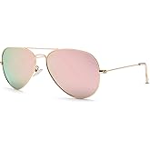 Pro Acme Aviator Sunglasses for Men Women Classic Polarized UV400 Protection