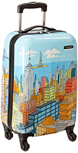 Samsonite Luggage NYC Cityscapes Spinner 20, Blue Print