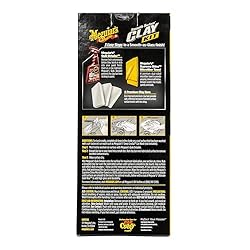 Meguiar's G191700 Smooth Surface Clay Kit, Safe and