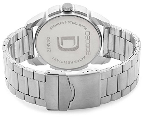 decode analogue blue dial mens and boys watch-gr084 blue chain