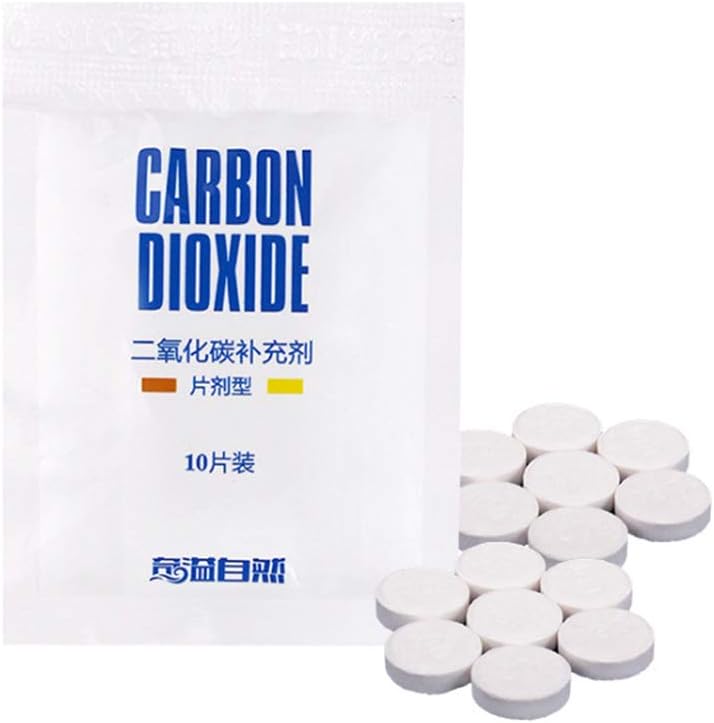 Onpiece Aquarium CO2 Tablet Carbon Dioxide for Plants Fish Tank Aquatic Diffuser Grass, 10 Pcs