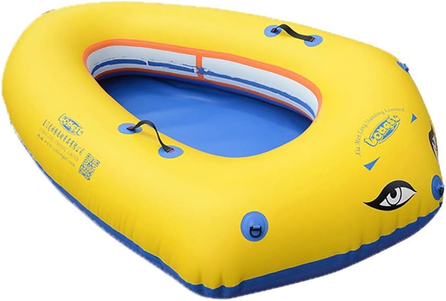 LDDLDG Inflatable Kayak Childs Inflatable Rubber Dingy, Kids Explorer Boat Easy to