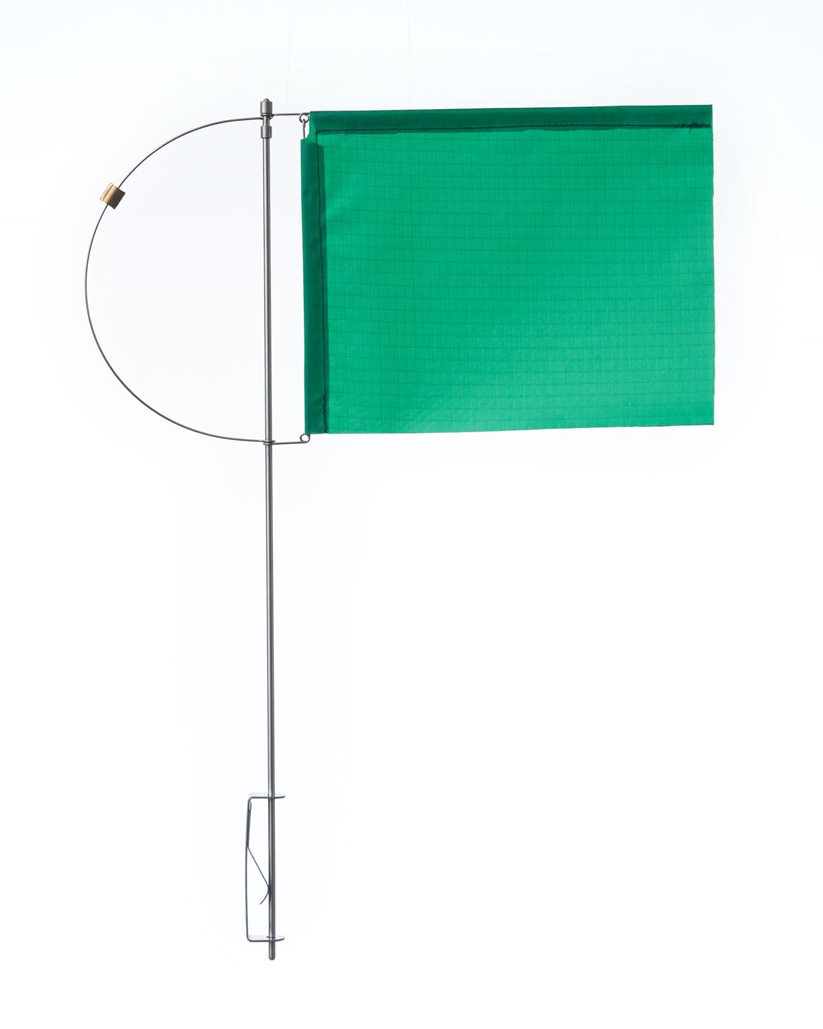 New Marine Wind-Direction Indicator with Counterweight for Sailboats Size 100 mm, Green