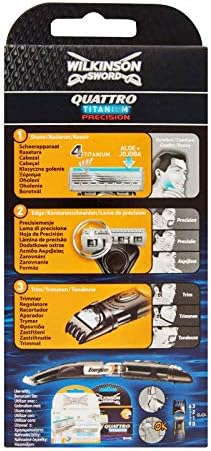 wilkinson sword quattro precision trimmer razor