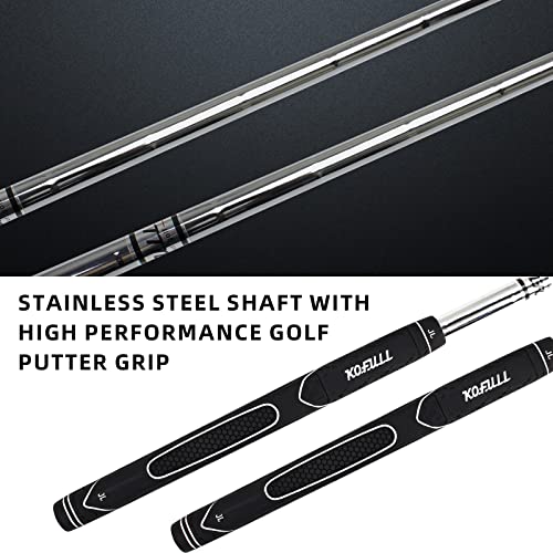 KOFULL Golf Putter-Golf Putters for Men Right Handed, Golf Men's Putter, Mens Putters Right Hand, Men Golf Putter with Ball Picking Function