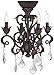 4-Light Oil-Rubbed Bronze Chandelier Ceiling Fan Light Kit